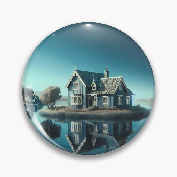 Item preview, Serenity in Solitude - Lakehouse Scenery  designed and sold by Arc Designs C and M.