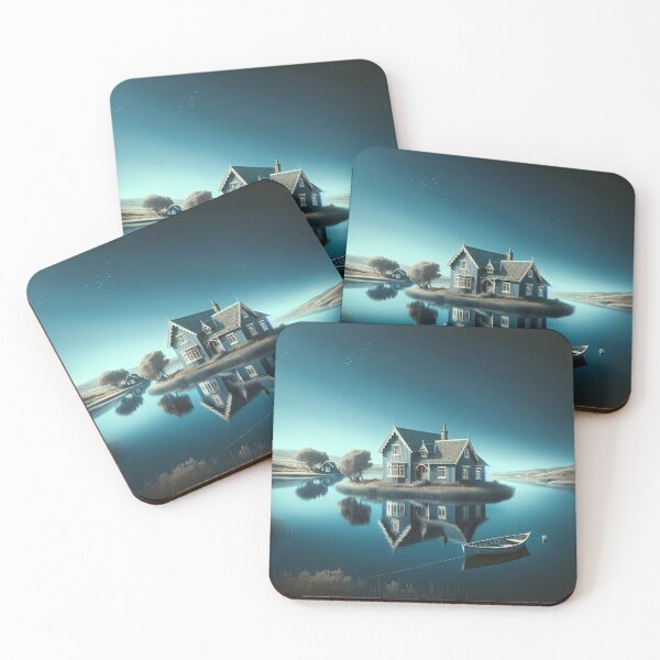 Item preview, Serenity in Solitude - Lakehouse Scenery  designed and sold by Arc Designs C and M.