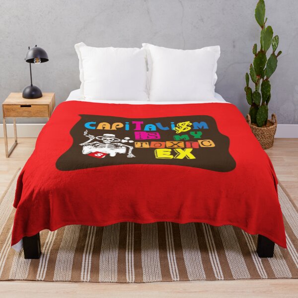Item preview, Capitalism Is Toxic - Anti Capitalism Meme designed and sold by Sarcastic designs.