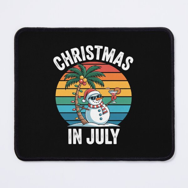 Item preview, Vintage Christmas In July Snowman Summer Beach Vacation Xmas designed and sold by RayArmstrong.