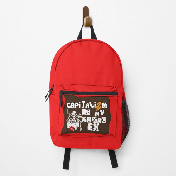 Item preview, Capitalism Is My Toxic Ex Anti Capitalism Meme designed and sold by Sarcastic designs.