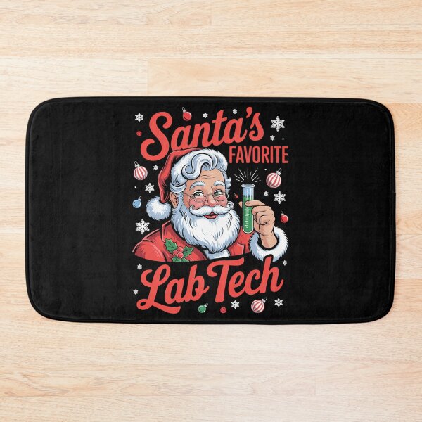 Item preview, Laboratory Technician Christmas Santas Favorite Lab Tech designed and sold by savrmiller.