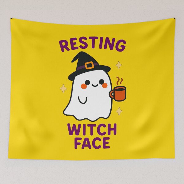 Item preview, Resting Witch Face – Spooky Mood Brew - V4 designed and sold by WheelieGdArt.