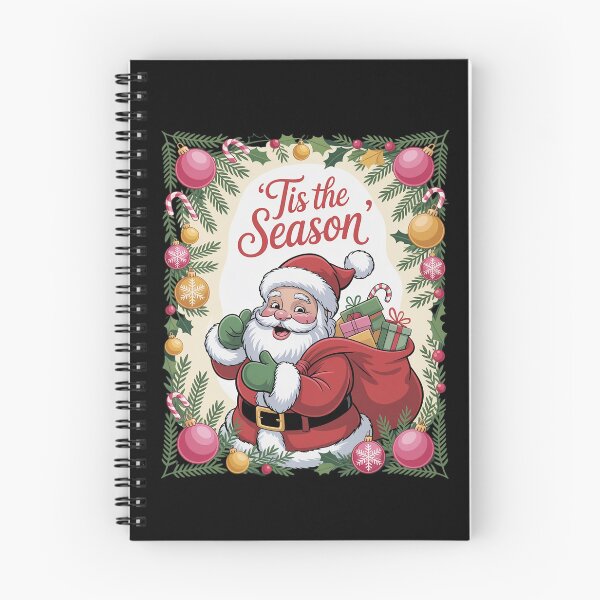 Item preview, Tis The Season Santa  Retro Christmas Cute Santa Claus designed and sold by AmparoBoyle.