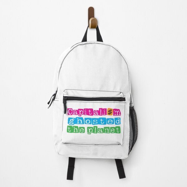 Item preview, Capitalism Ghosted Anti Capitalism Quote designed and sold by Sarcastic designs.