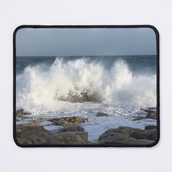 Item preview, Waves over rocks on the shore  designed and sold by Ribster13.