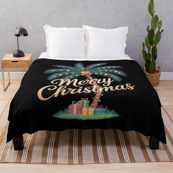 Item preview, Tropical Christmas Hawaiian Santa Xmas Lights Palm Tree designed and sold by HaileyRobel.