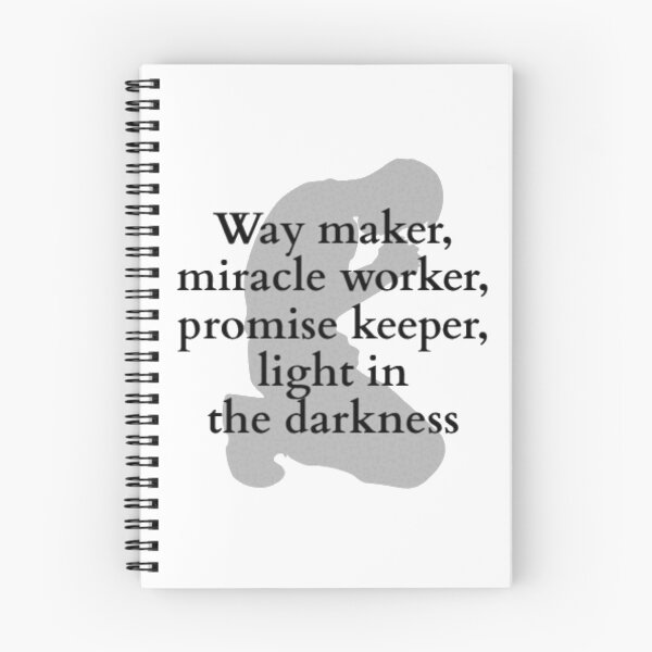 Item preview, way maker, miracle worker, promise keeper, light in the darkness designed and sold by HAVVDEMS shop.