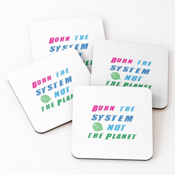 Item preview, Burn the Capitalism - Anti Capitalism Quote designed and sold by Sarcastic designs.