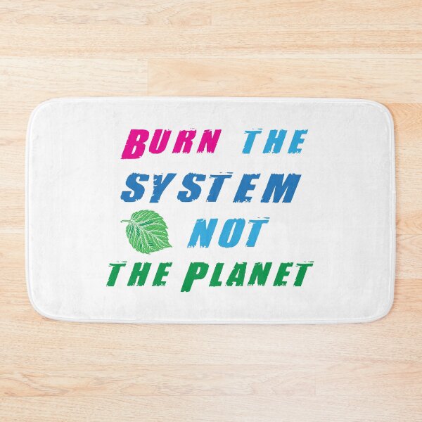 Item preview, Burn the Capitalism - Anti Capitalism Quote designed and sold by Sarcastic designs.