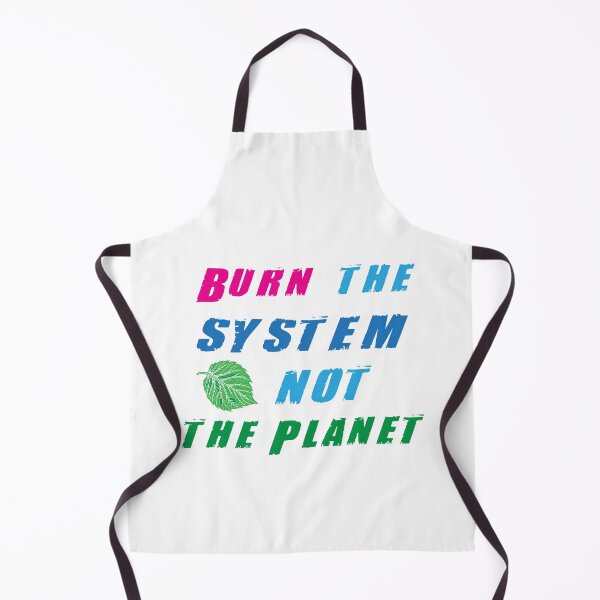 Item preview, Burn the Capitalism - Anti Capitalism Quote designed and sold by Sarcastic designs.