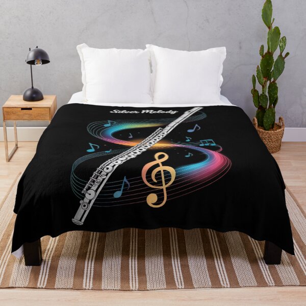 Item preview, Classical Music Treble Clef Flutist Gift Flute designed and sold by Moon-Ape.