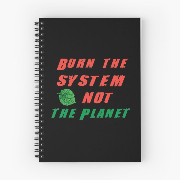 Item preview, Burn the Capitalism - Anti Capitalism Quote designed and sold by Sarcastic designs.
