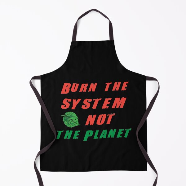 Item preview, Burn the Capitalism - Anti Capitalism Quote designed and sold by Sarcastic designs.
