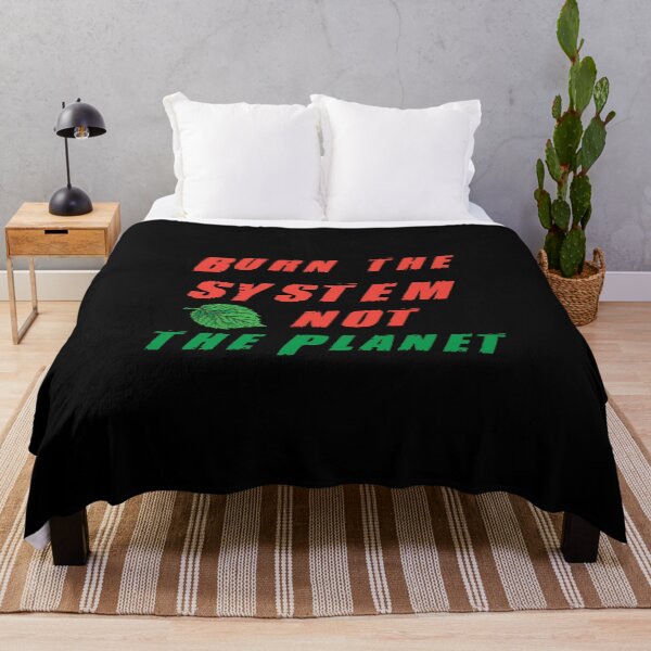 Item preview, Burn the Capitalism - Anti Capitalism Quote designed and sold by Sarcastic designs.