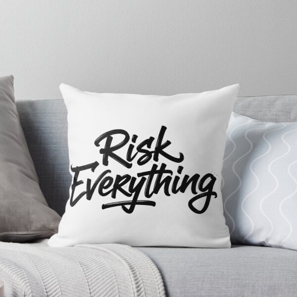 Item preview, Risk Everything – Expressive Graffiti Typography | Motivational Art designed and sold by Happyfreedom.