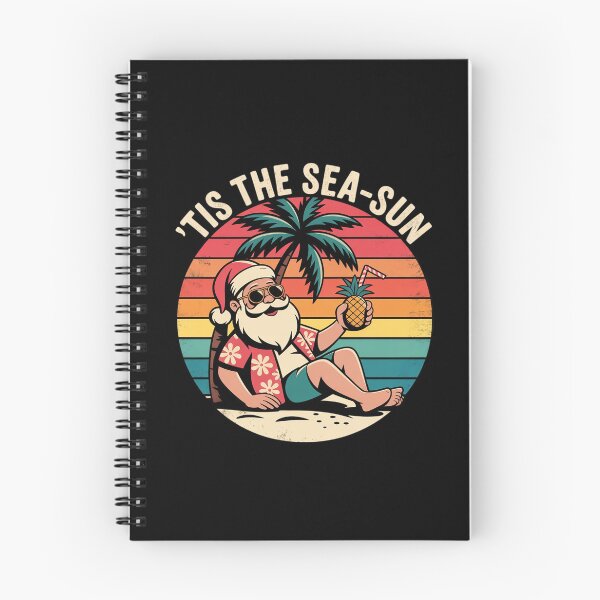 Item preview, Tis The Sea Sun Santa Beach Summer Christmas In July Summer designed and sold by RayArmstrong.