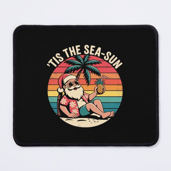 Item preview, Tis The Sea Sun Santa Beach Summer Christmas In July Summer designed and sold by RayArmstrong.