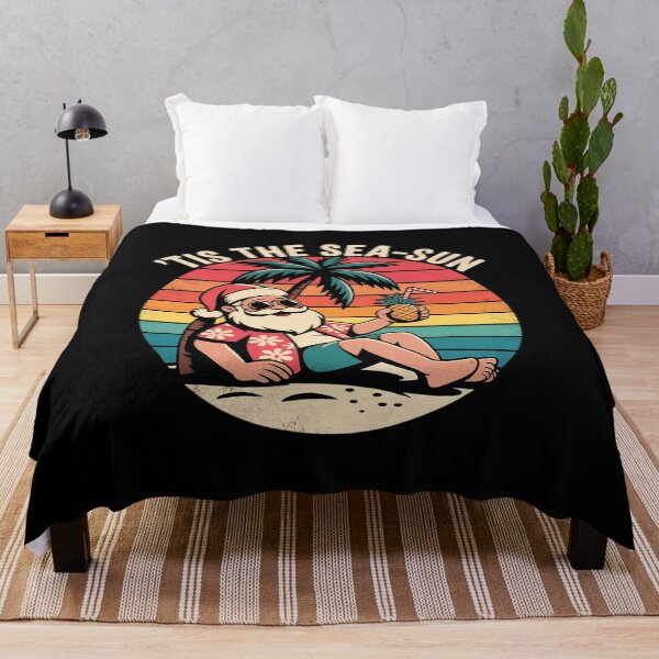 Item preview, Tis The Sea Sun Santa Beach Summer Christmas In July Summer designed and sold by RayArmstrong.