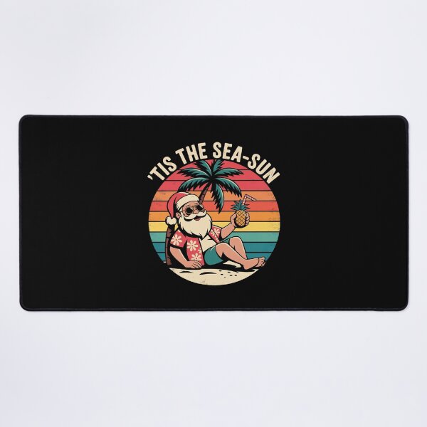Item preview, Tis The Sea Sun Santa Beach Summer Christmas In July Summer designed and sold by RayArmstrong.