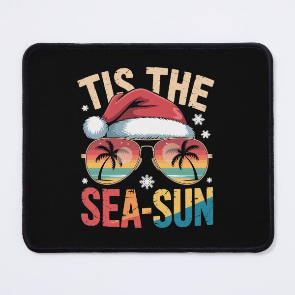 Item preview, Tis The Sea Sun Santa Beach Summer Christmas In July Summ designed and sold by HaileyRobel.