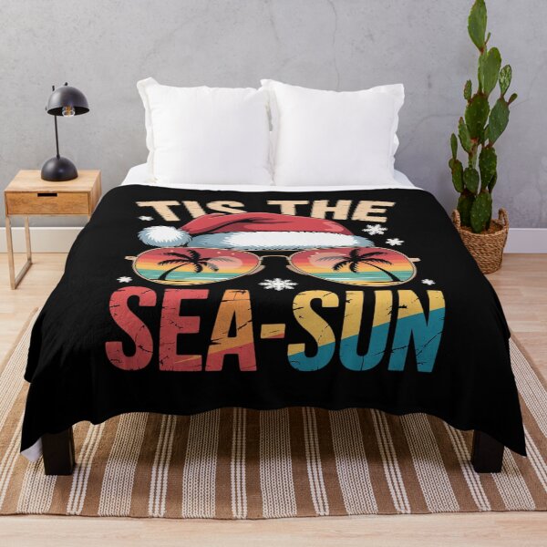 Item preview, Tis The Sea Sun Santa Beach Summer Christmas In July Summ designed and sold by HaileyRobel.