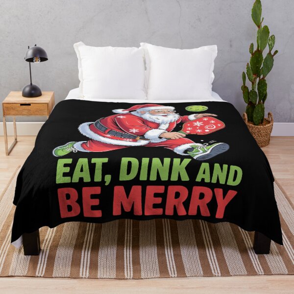 Item preview, Merry Santa Claus Pickleball Christmas Xmas designed and sold by savrmiller.