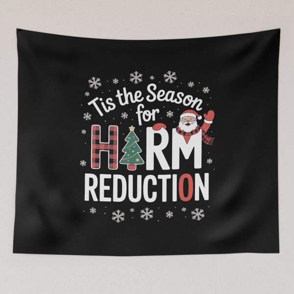 Item preview, Tis The Season For Harm Reduction Merry Christmas Awareness designed and sold by AmparoBoyle.