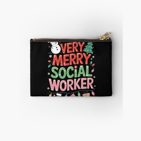 Item preview, Merry Social Worker Xmas Cool Christmas Social Worker designed and sold by savrmiller.