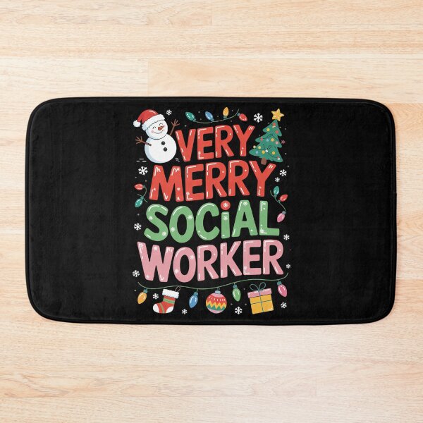 Item preview, Merry Social Worker Xmas Cool Christmas Social Worker designed and sold by savrmiller.