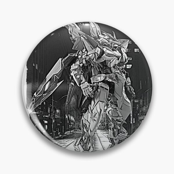 Item preview, Astray black white Frame Gundam Seed design artwork designed and sold by sabartgunpla.
