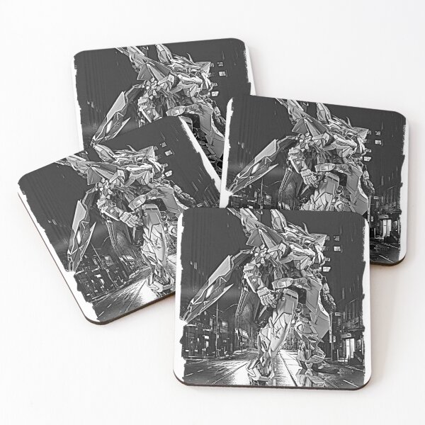 Item preview, Astray black white Frame Gundam Seed design artwork designed and sold by sabartgunpla.