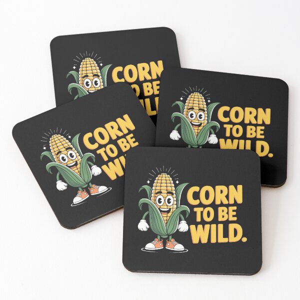 Item preview, Corn To Be Wild Sweetcorn Lovers Corn Joke Vegan Vegetarian designed and sold by Moon-Ape.