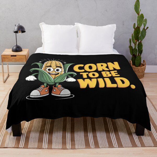 Item preview, Corn To Be Wild Sweetcorn Lovers Corn Joke Vegan Vegetarian designed and sold by Moon-Ape.