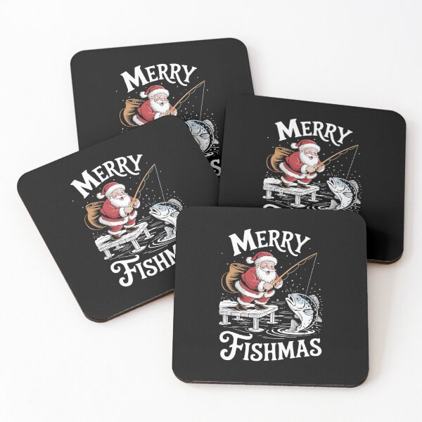 Item preview, Merry Xmas Funny Fishing  designed and sold by aidenpier.