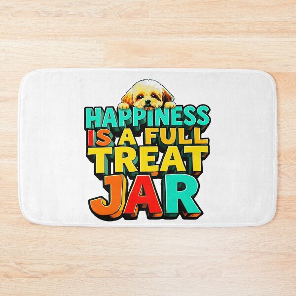 Item preview, The Secret to Happiness: Walk the Dog and Buy More Treats designed and sold by Tong4130.