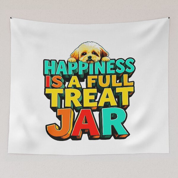 Item preview, The Secret to Happiness: Walk the Dog and Buy More Treats designed and sold by Tong4130.