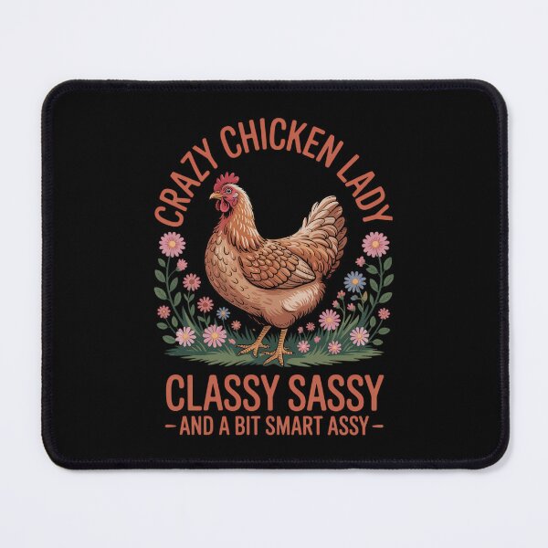 Item preview, Crazy Chicken Lady Farmer Mom Mama designed and sold by Moon-Ape.