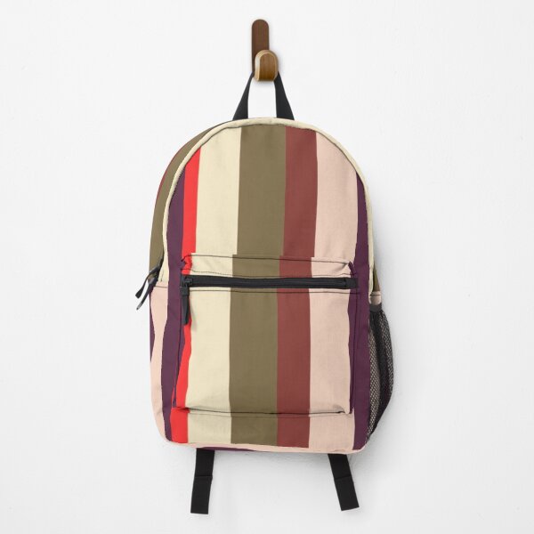 Item preview, Zanzibar Stripe Cinnabar Digital Designer Print ldandrade designed and sold by Licorice Moon.