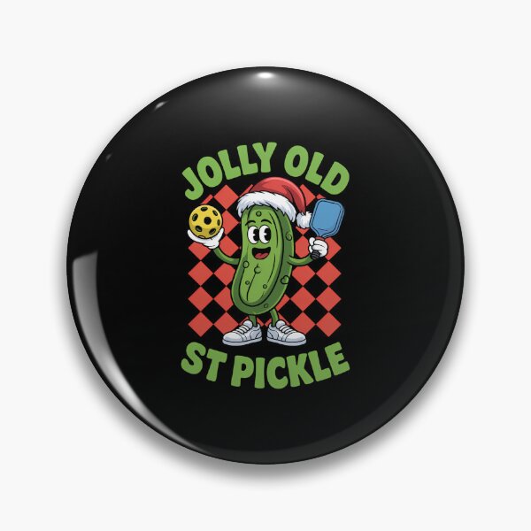 Item preview, Pickle Christmas Pickleball Pickle Santa designed and sold by aidenpier.
