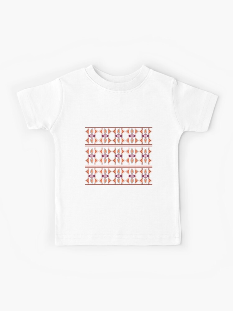 Red Native American Pattern All Over Toddler T Shirt