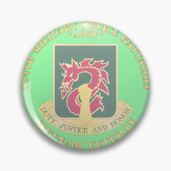 Item preview, 504Th Military Police Vietnam Veteran Dragon Emblem By Merch, Limited Edition, Perfect Gift For You designed and sold by TurnervFtTees.