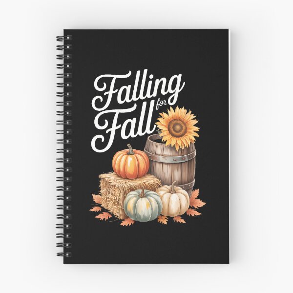 Item preview, Falling for Fall Autumn Pumpkin & Hay Bale designed and sold by Moon-Ape.