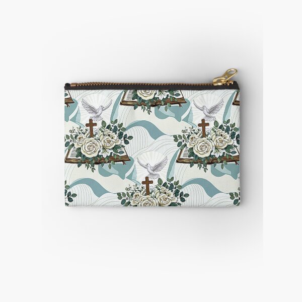 Item preview, Christian Bible, Cross, and White Dove Floral Design designed and sold by 3littlebears.