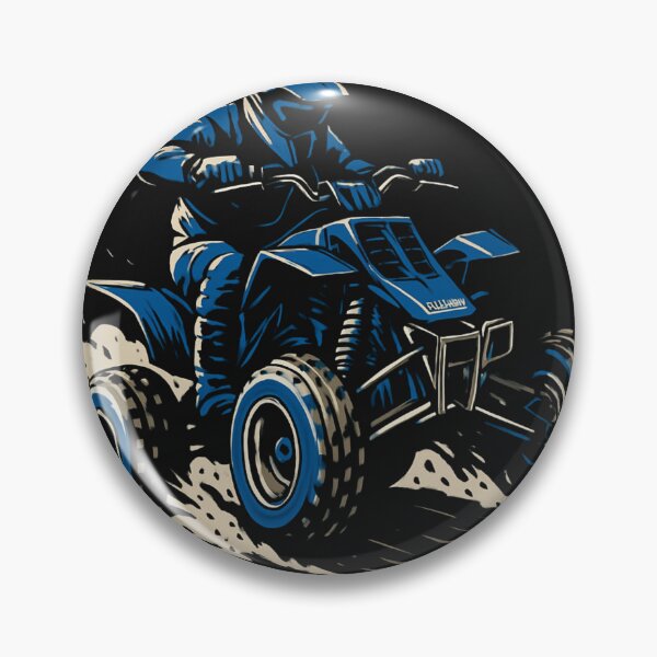 Item preview, Yamaha Banshee ATV Quad Rider - Off Road Racing Four Wheeler Vintage designed and sold by GeniePixel.