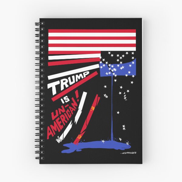 Item preview, TRUMP IS UN-AMERICAN designed and sold by ZenPop.
