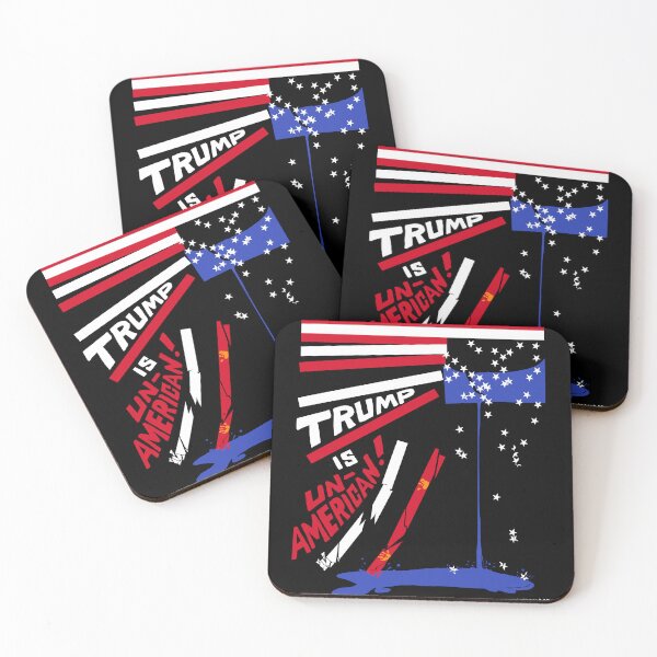 Item preview, TRUMP IS UN-AMERICAN designed and sold by ZenPop.