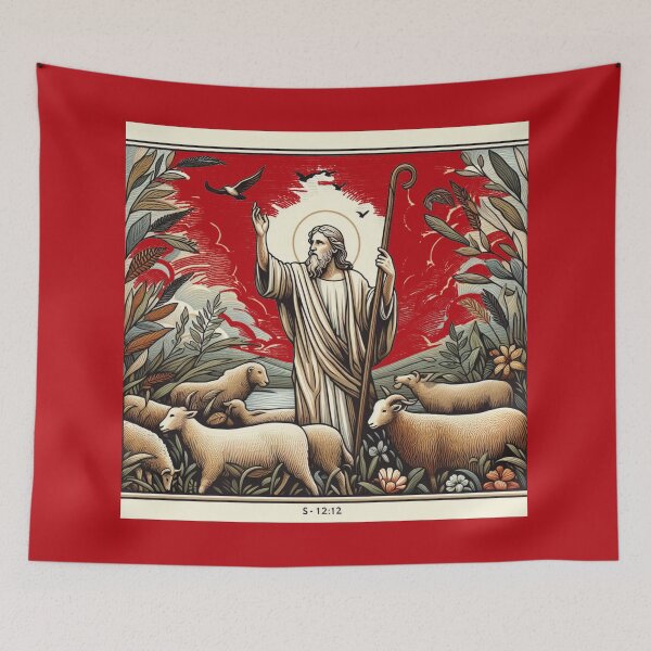 Item preview,  Psalms 12:12 – Minimalist Realistic Bible Art,  designed and sold by PaintMeWorld.