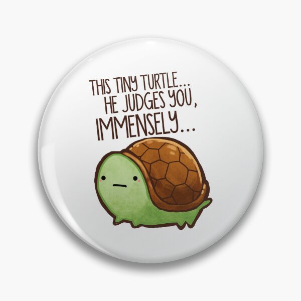 Item preview, This turtle.. he judges you. designed and sold by SaraOlvera4.