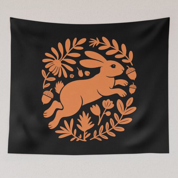 Item preview, Wild Hare Rabbit Cottagecore designed and sold by Vastingan.